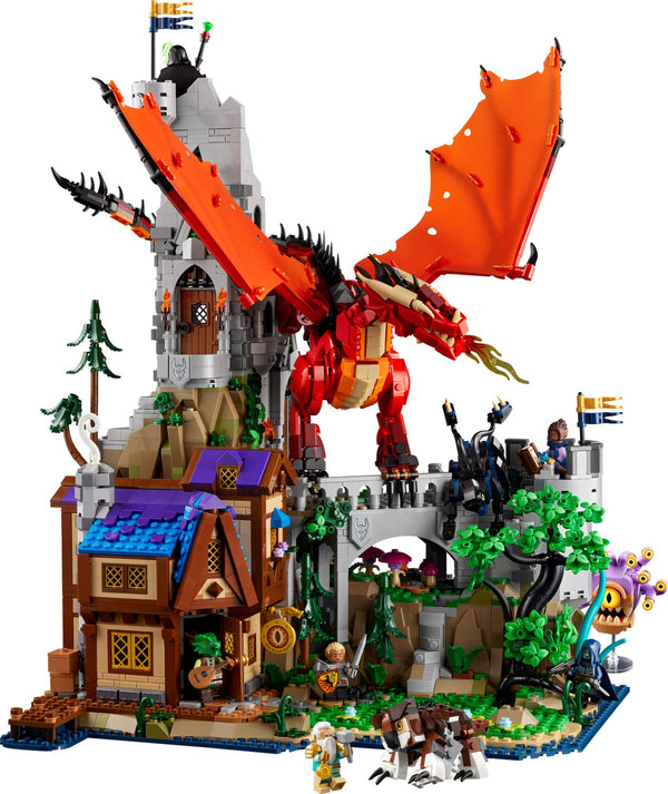 LEGO 21348 Dungeons & Dragons: Red Dragon's Tale – Like New | Grade A