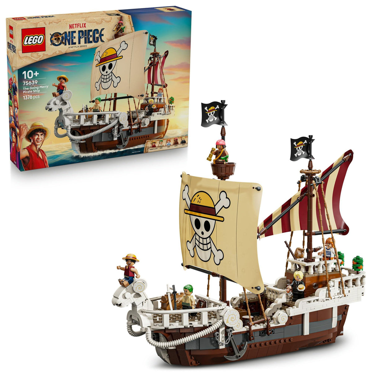 LEGO 75639 The Going Merry Pirate Ship – Used | Grade A