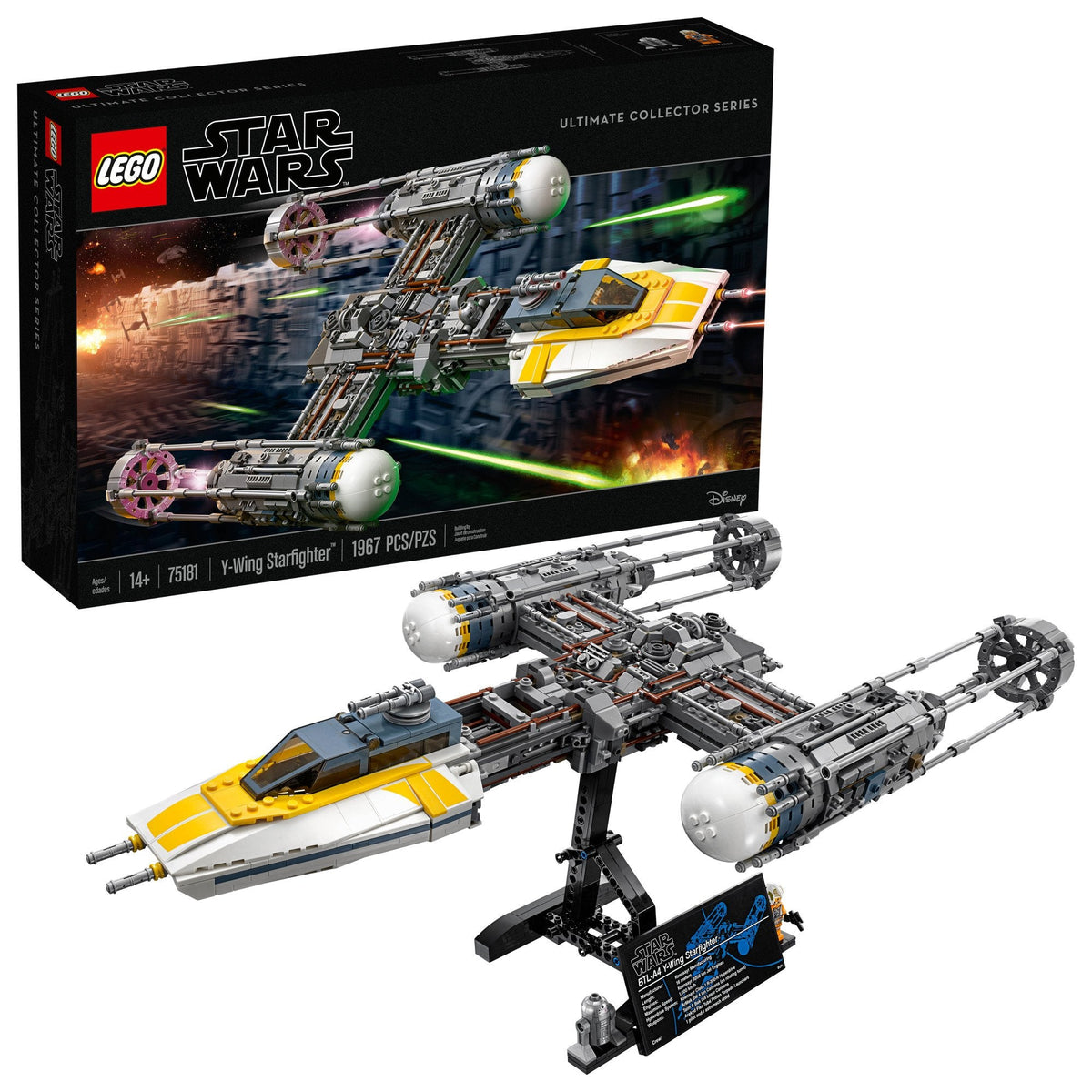 LEGO 75181 Y-Wing Starfighter – Like New | Grade A