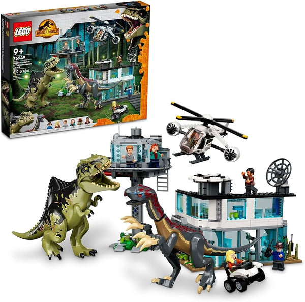 LEGO 76949 Giganotosaurus & Therizinosaurus Attack – Like New | Grade A