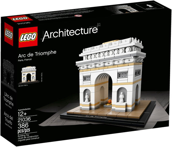LEGO 21036 Arc de Triomphe – Like New | Grade A