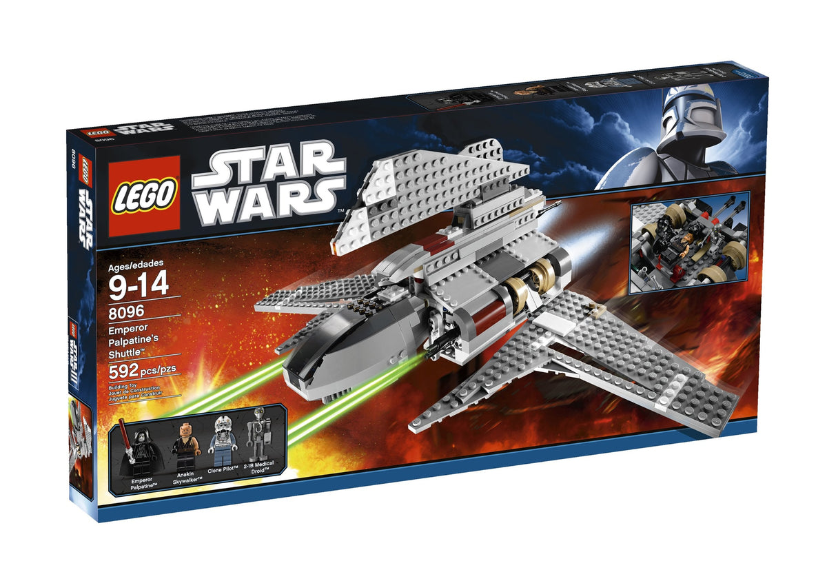 LEGO 8096 Emperor Palpatine's Shuttle – Used | Grade A