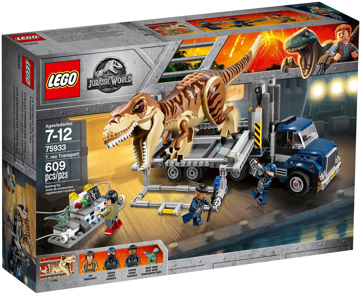 LEGO 75933 T-Rex Transport – Like New | Grade A