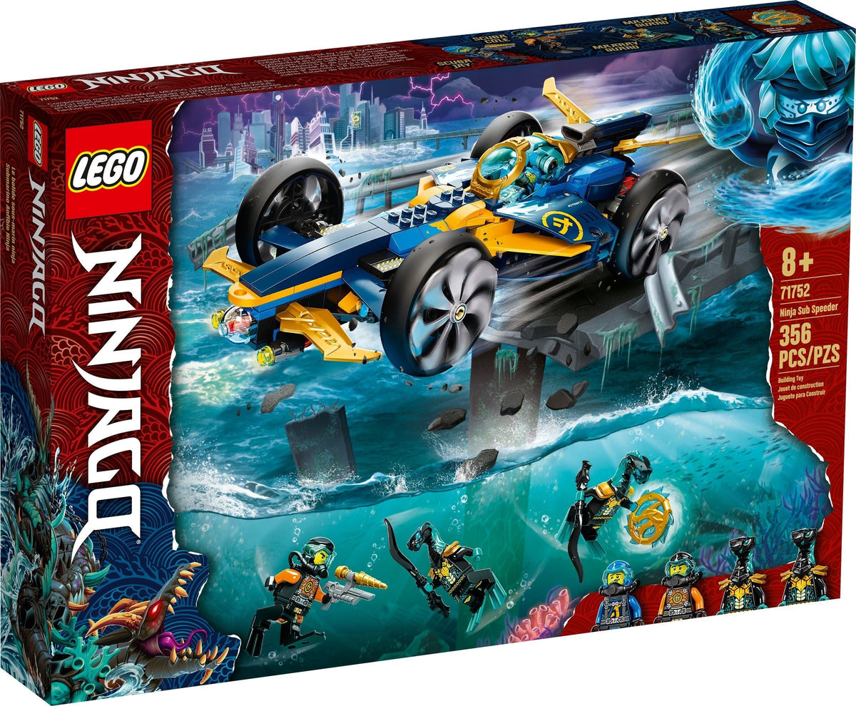 LEGO 71752 Ninja Sub Speeder – Like New | Grade A