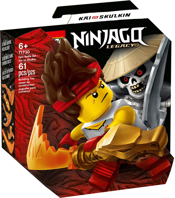 LEGO 71730 Epic Battle Set - Kai vs. Skulkin – Like New | Grade A
