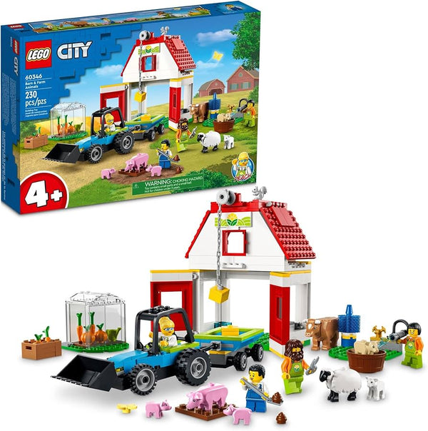 LEGO 60346 Barn & Farm Animals – Like New | Grade A