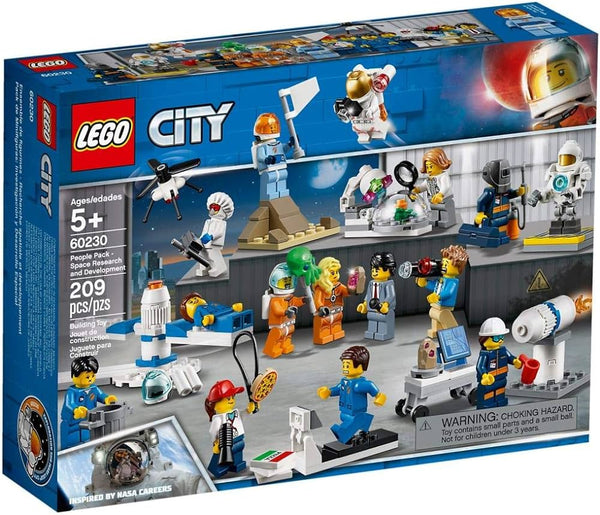 LEGO 60230 Pack de personnages – Space Research and Development – Comme neuf | Grade A