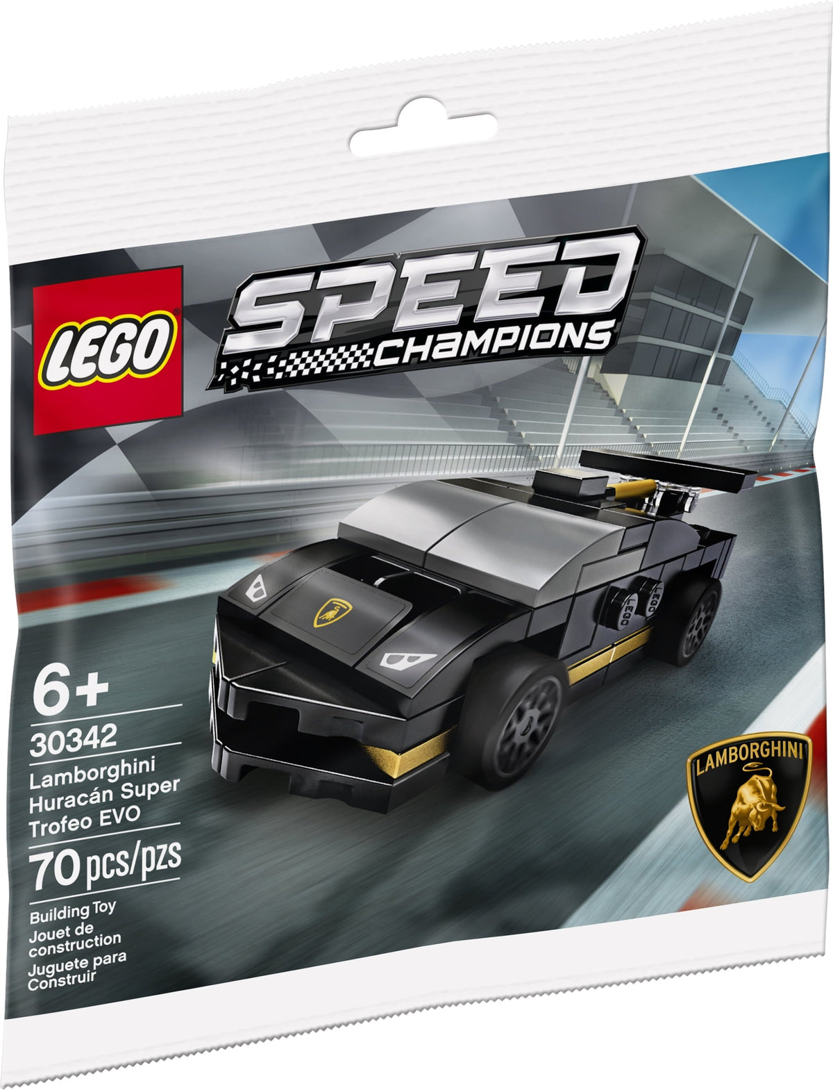 LEGO 30342 Lamborghini Huracán Super Trofeo EVO – Like New | Grade A