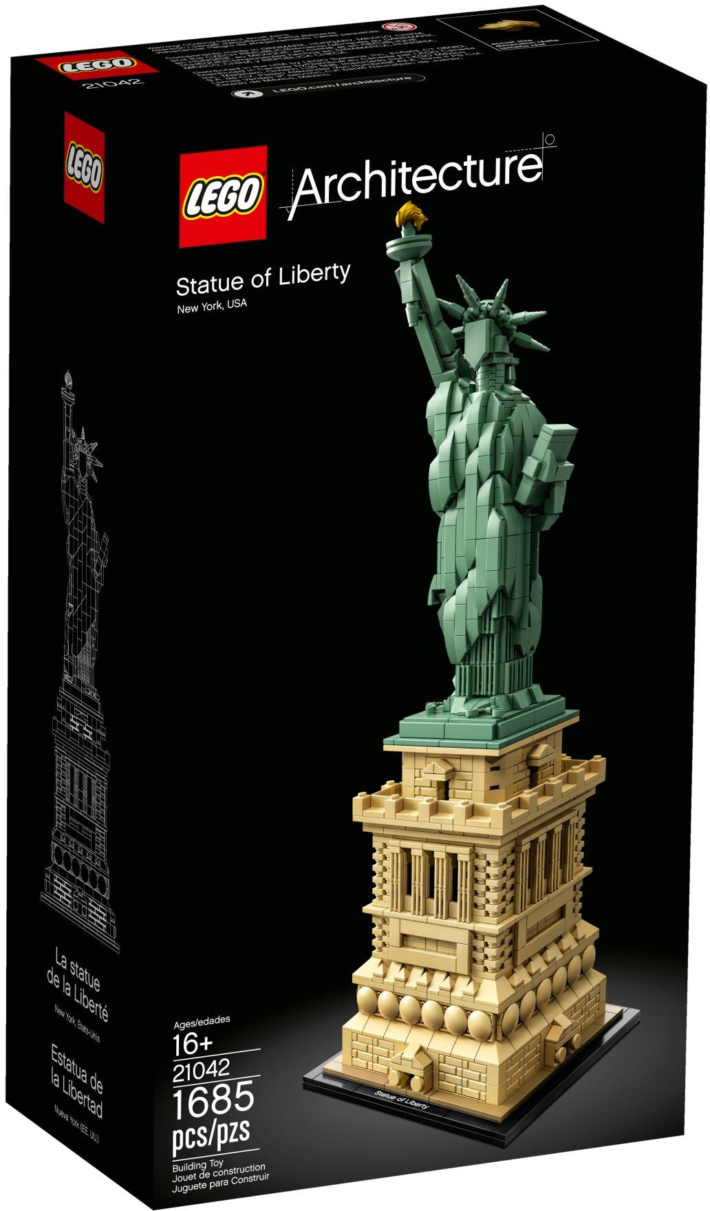 LEGO 21042 La Statue de la Liberté – Occasion | Grade A