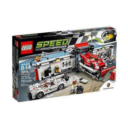 LEGO 75876 Porsche 919 Hybrid and 917K Pit Lane – Like New | Grade A