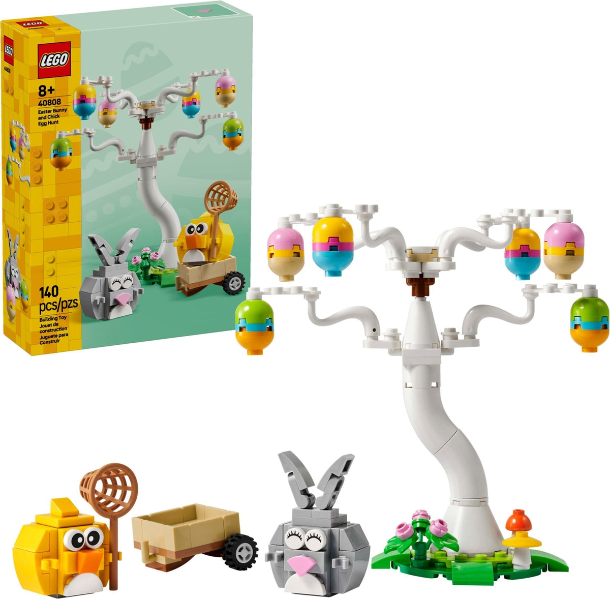 LEGO 40808 Easter Bunny and Chick Egg Hunt – Like New | Grade A