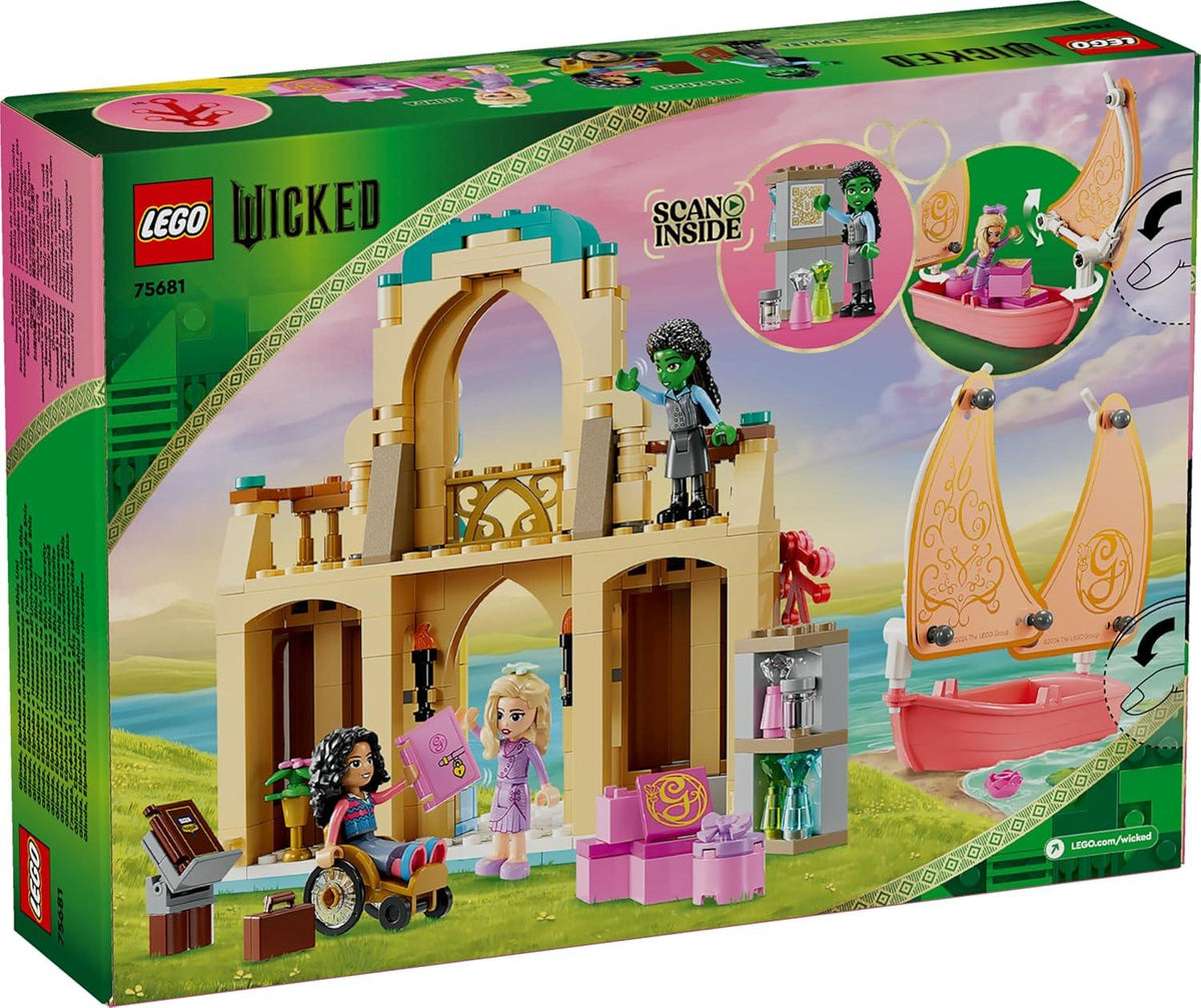 LEGO 75681 Glinda, Elphaba & Nessarose at Shiz University – Like New | Grade A