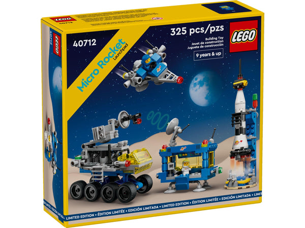 LEGO 40712 Micro Rocket Launchpad – Like New | Grade A