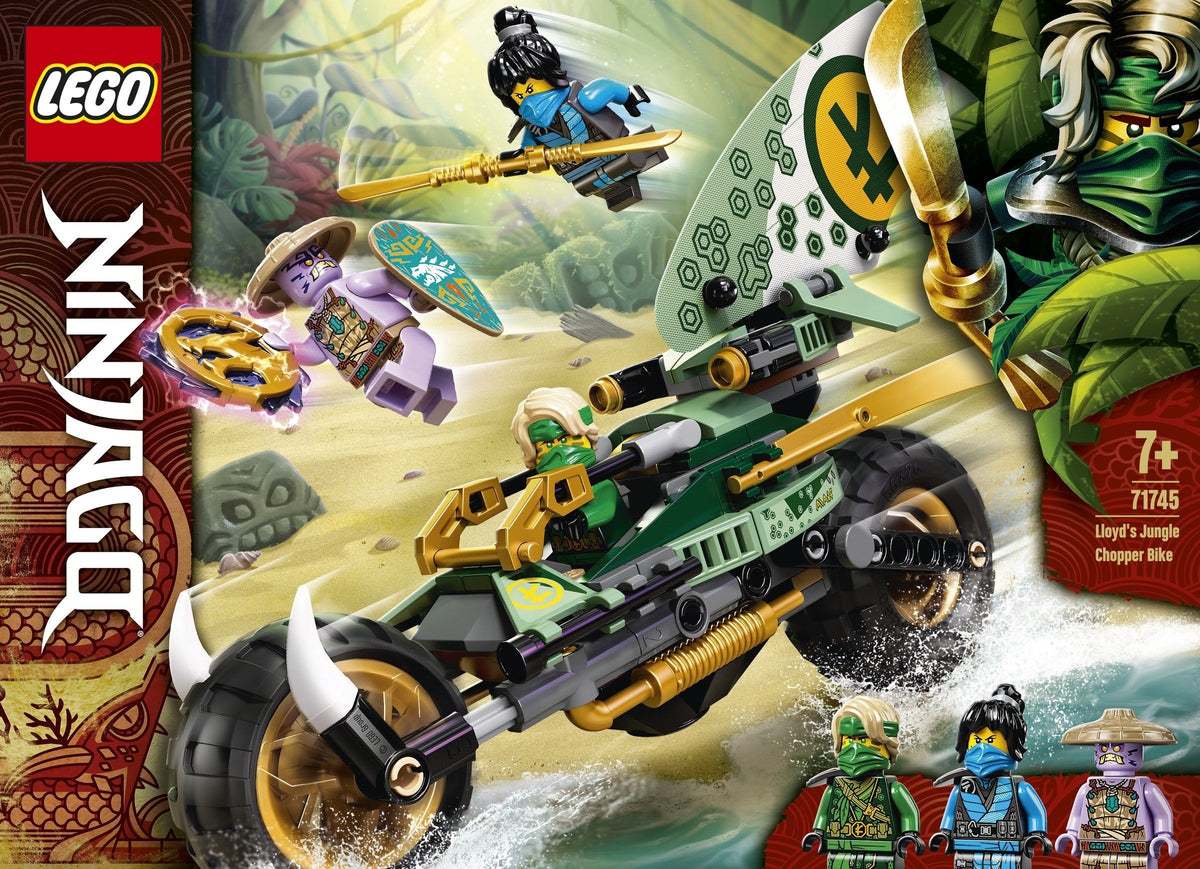 LEGO 71745 La moto hachoir de la jungle de Lloyd – Comme neuf | Grade A