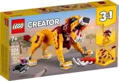 LEGO 31112 Le lion sauvage – Boîte abîmée | Grade A