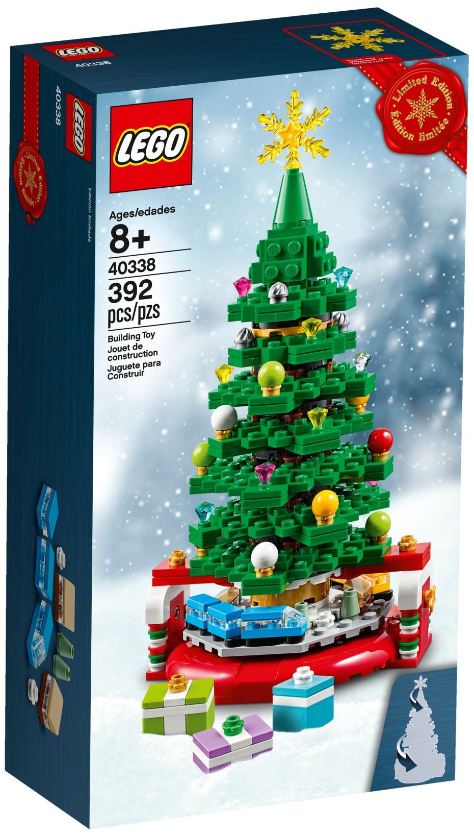 LEGO 40338 Le sapin de Noël – Comme neuf | Grade A