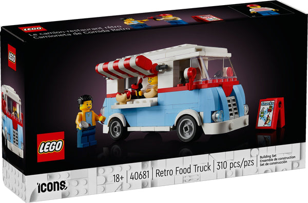 LEGO 40681 Retro Food Truck – Like New | Grade A