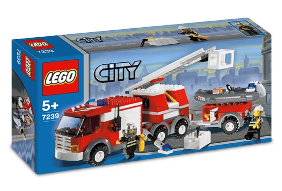 LEGO 7239 Fire Truck – Like New | Grade A
