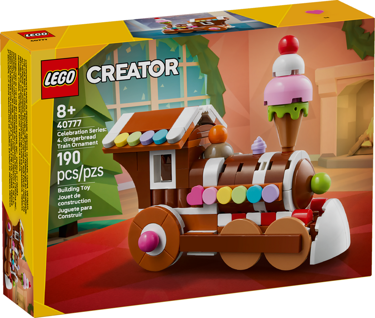 LEGO 40777 Série Fêtes : décoration train en pain d'épice (cadeau) – Comme neuf | Grade A