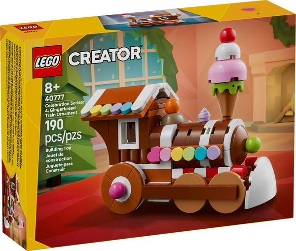 LEGO 40777 Celebration Series: Gingerbread Train Ornament GWP – Like New | Grade A