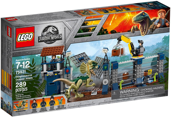 LEGO 75931 Dilophosaurus Outpost Attack – Like New | Grade A