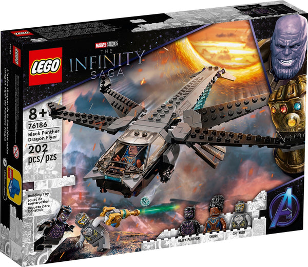 LEGO 76186 Black Panther Dragon Flyer – Like New | Grade A