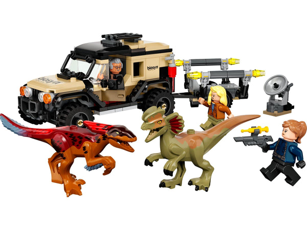 LEGO 76951 Pyroraptor & Dilophosaurus Transport – Used | Grade A