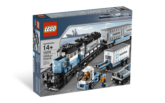 LEGO 10219 Maersk Container Train – Like New | Grade A