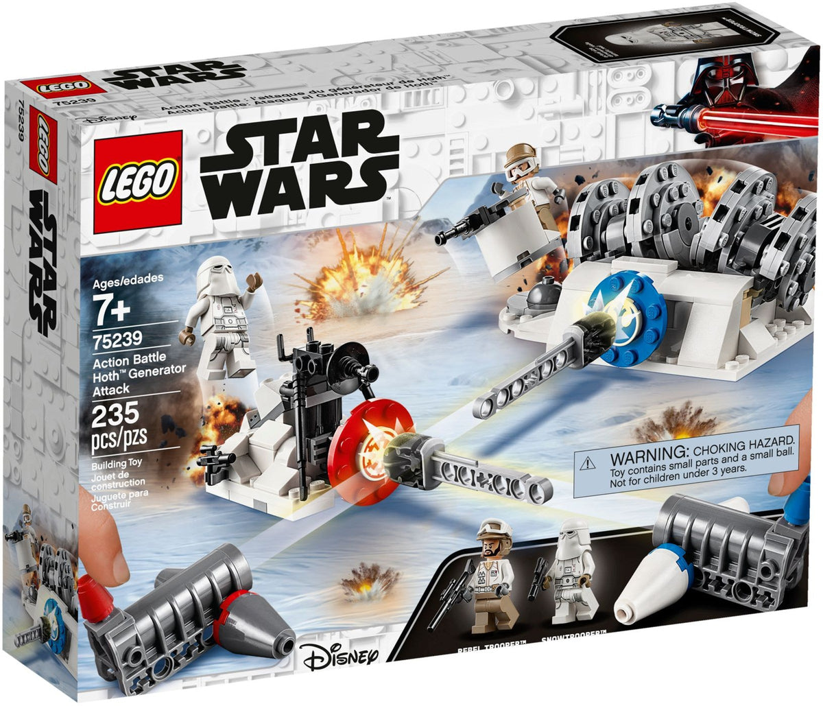 LEGO 75239 Action Battle Hoth Generator Attack – Imperfect Box | Grade A