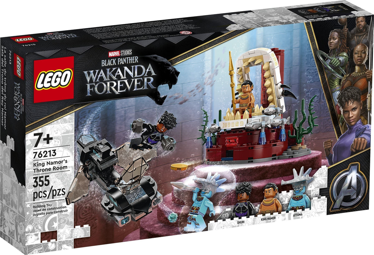 LEGO 76213 King Namor's Throne Room – Like New | Grade A