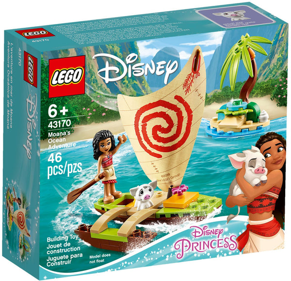 LEGO 43170 Moana's Ocean Adventure – Like New | Grade A