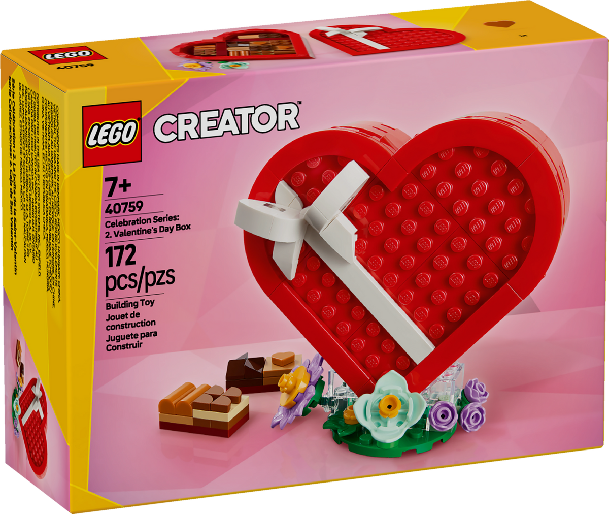 LEGO 40759 Série Fêtes : la boîte de la Saint-Valentin – Comme neuf | Grade A