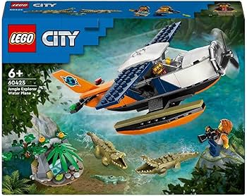 LEGO 60425 L'hydravion de l'explorateur de la jungle – Comme neuf | Grade A