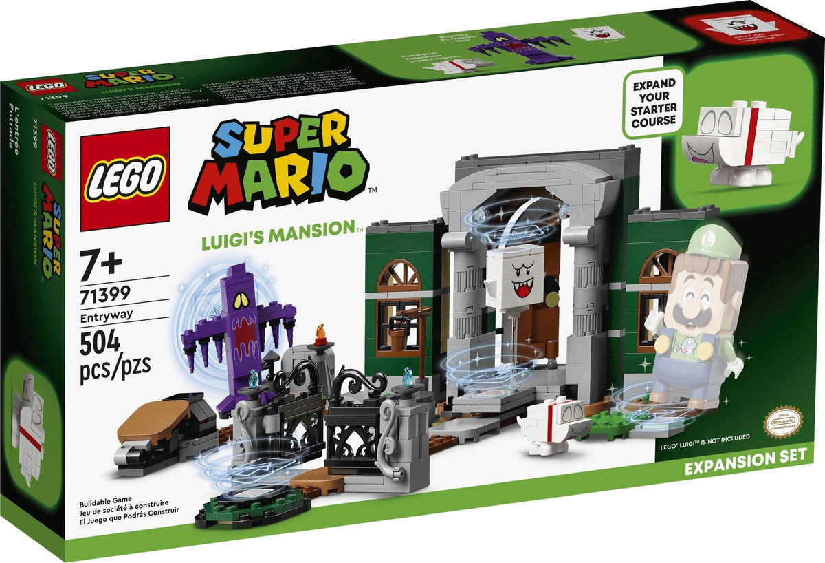 LEGO 71399 Luigi's Mansion Entryway Expansion Set – Like New | Grade A