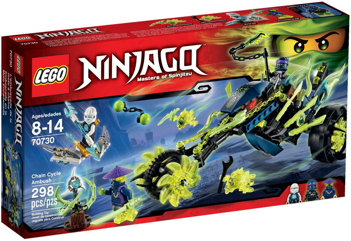 LEGO 70730 Chain Cycle Ambush – Like New | Grade A