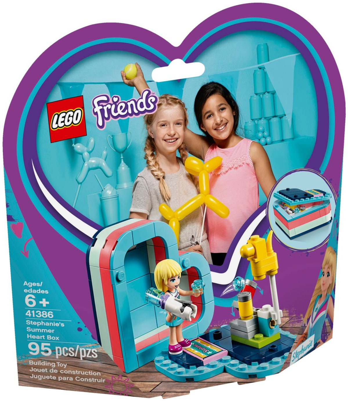 LEGO 41386 La boîte cœur d'été de Stéphanie – Comme neuf | Grade A