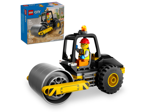 LEGO 60401 Construction Steamroller – Used | Grade A
