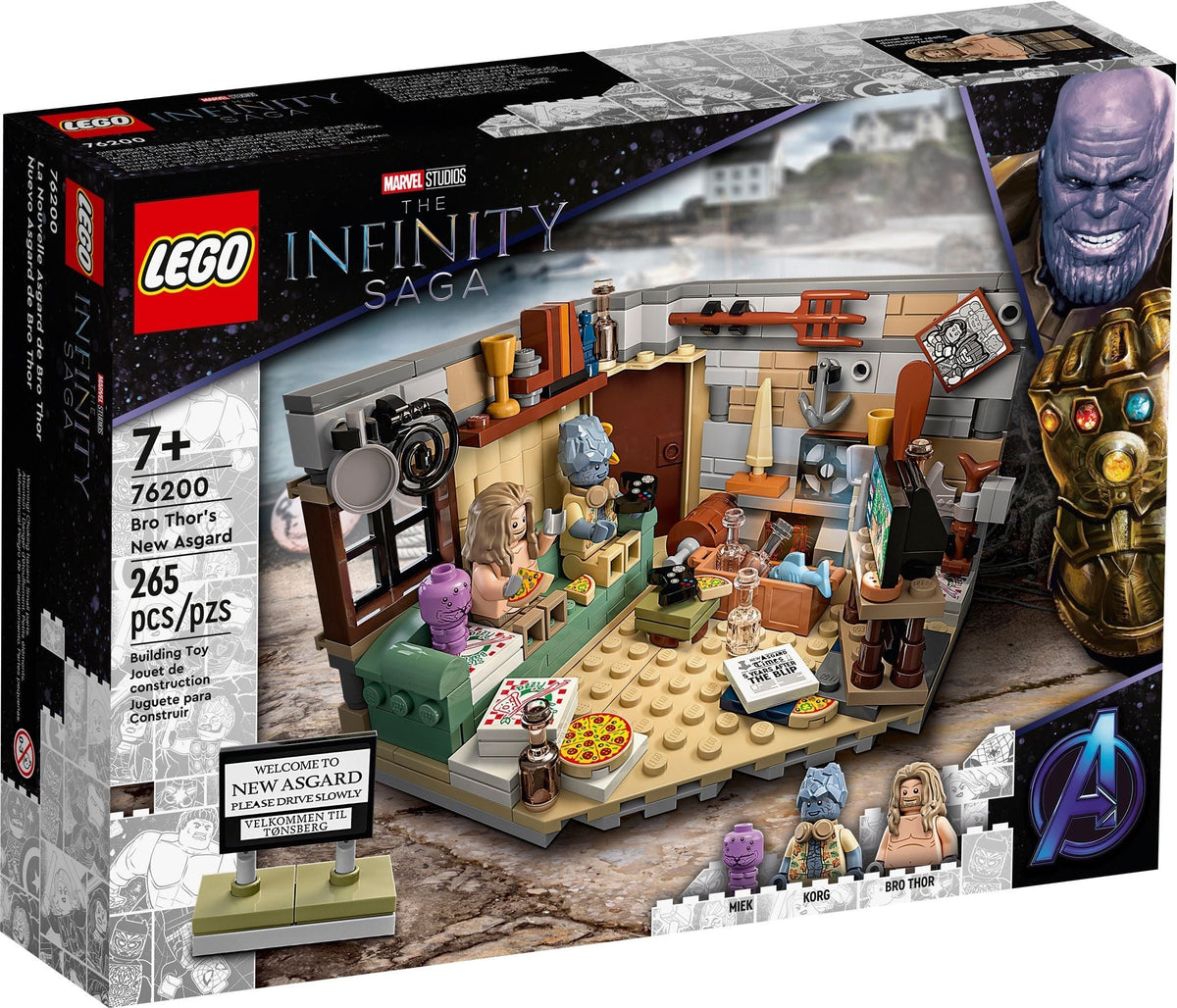 LEGO 76200 Bro Thor's New Asgard – Used | Grade A
