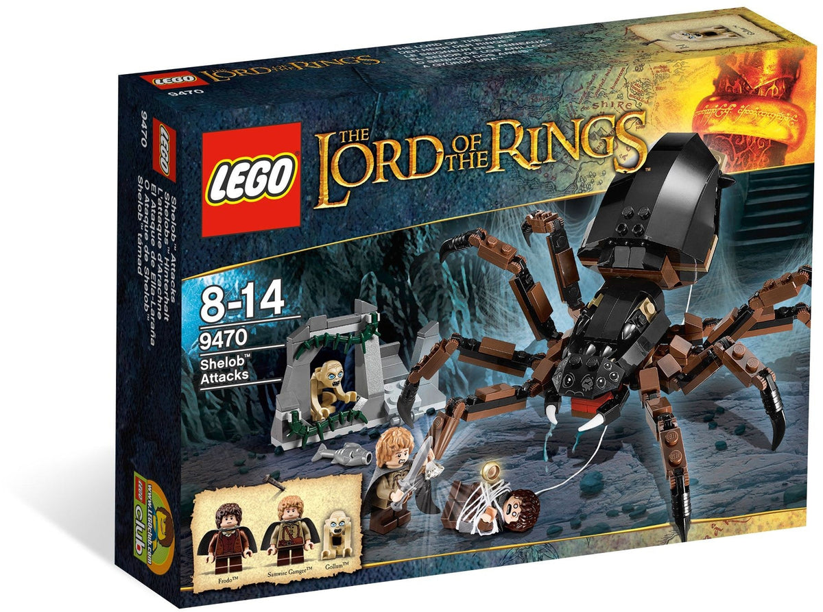 LEGO 9470 Shelob Attacks – Like New | Grade A