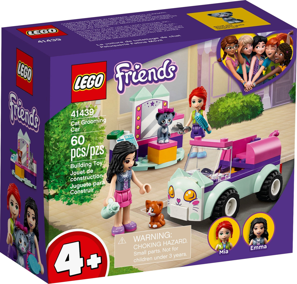 LEGO 41439 La voiture de toilettage pour chats – Comme neuf | Grade A