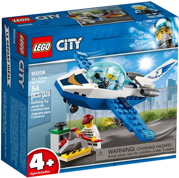 LEGO 60206 Sky Police Jet Patrol – Like New | Grade A