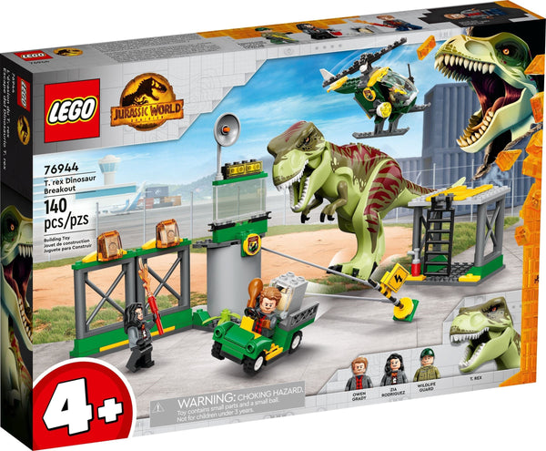 LEGO 76944 T. rex Dinosaur Breakout – Like New | Grade A