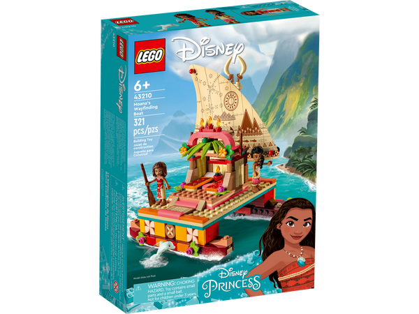 LEGO 43210 Moana's Wayfinding Boat – Like New | Grade A