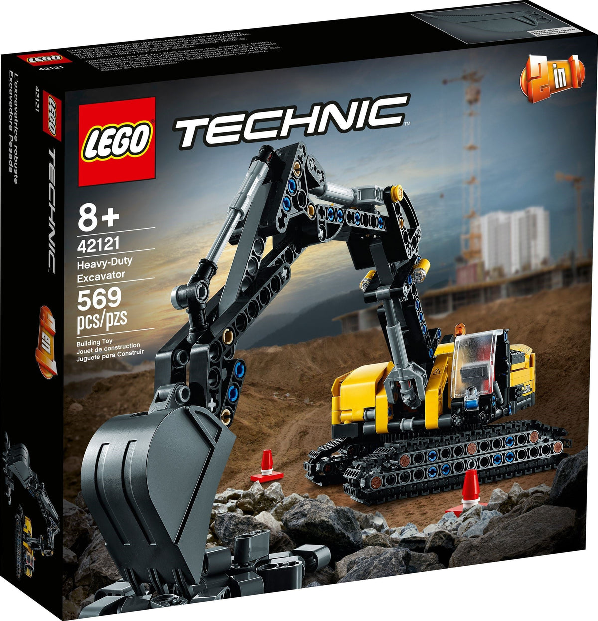 LEGO 42121 Heavy-Duty Excavator – Used | Grade A