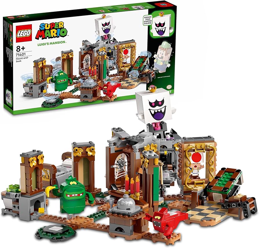 LEGO 71401 Luigi's Mansion Haunt-and-Seek Expansion Set – Like New | Grade A
