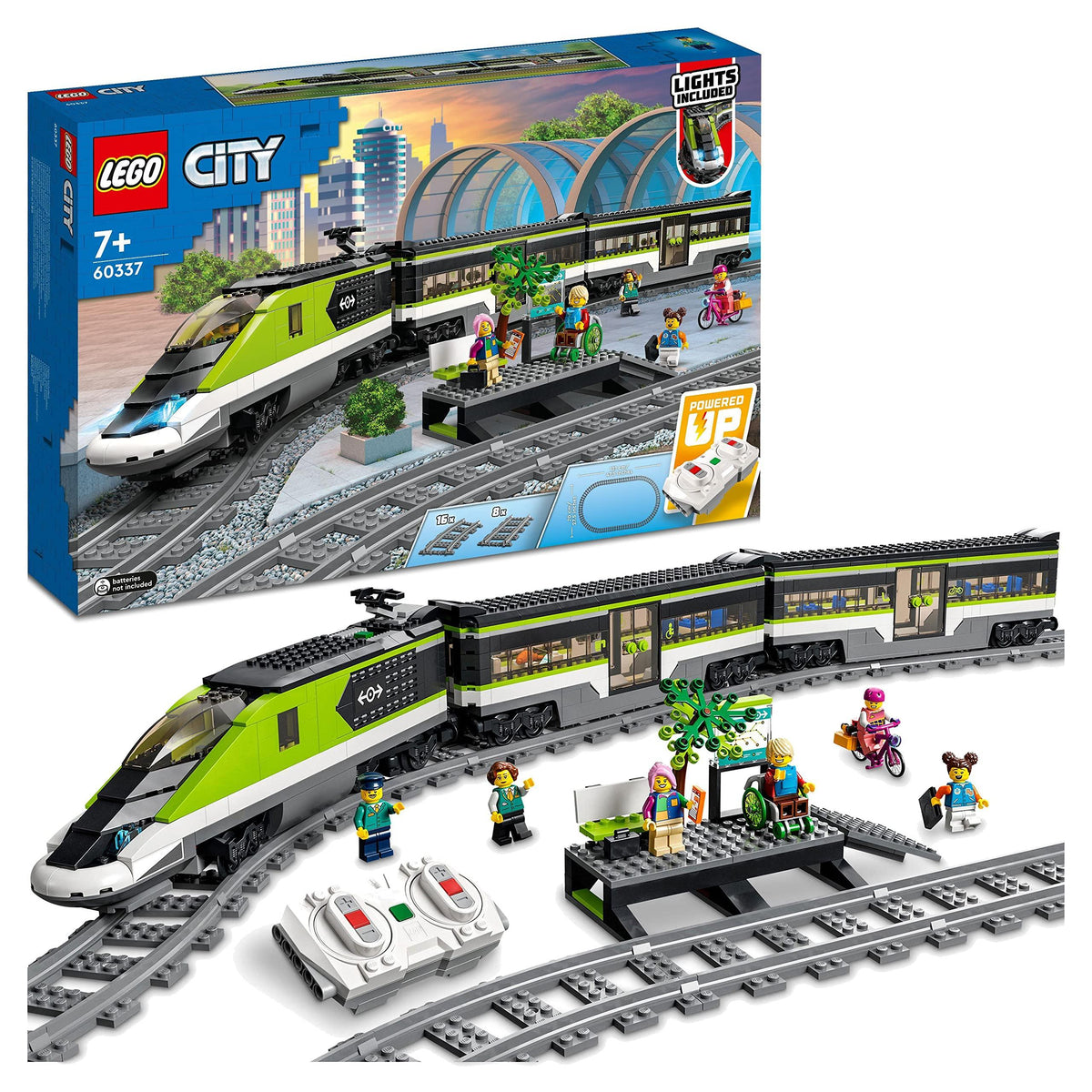 LEGO 60337 Passenger Express Train – Imperfect Box | Grade A
