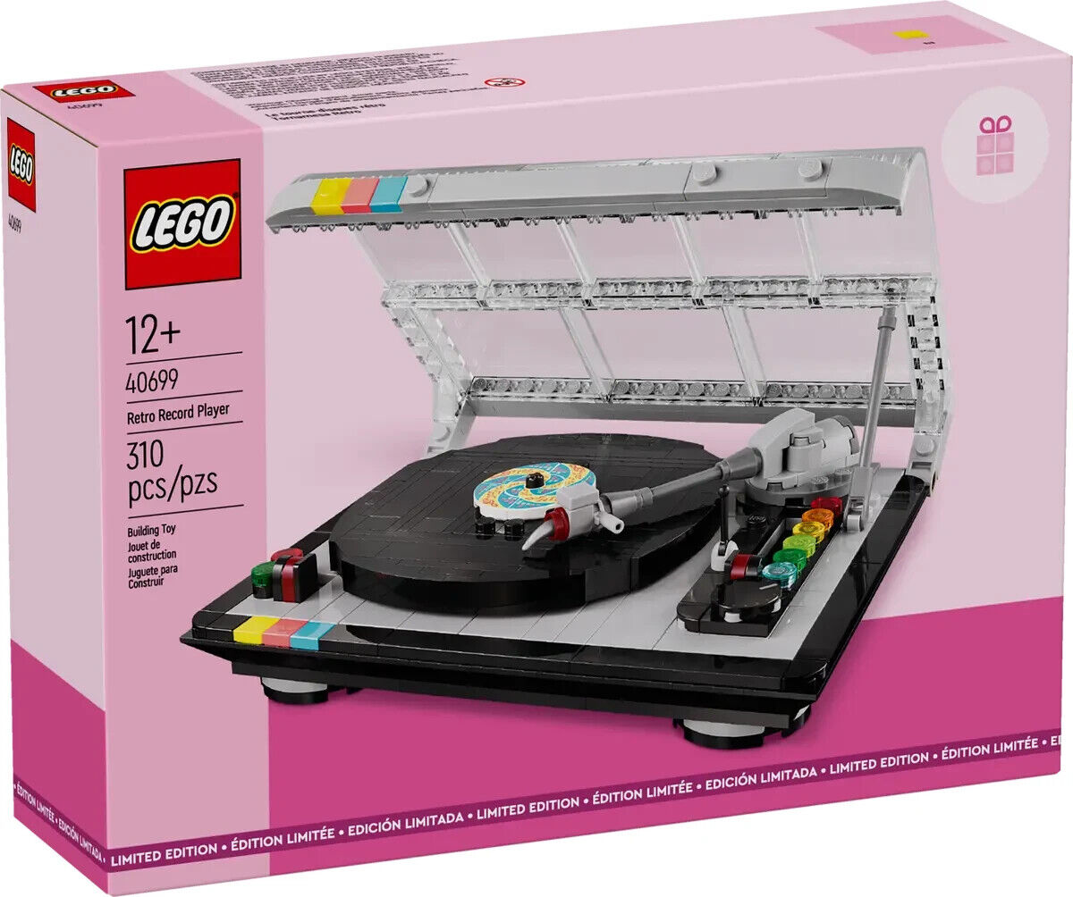 LEGO 40699 Le tourne-disque rétro – Boîte abîmée | Grade A