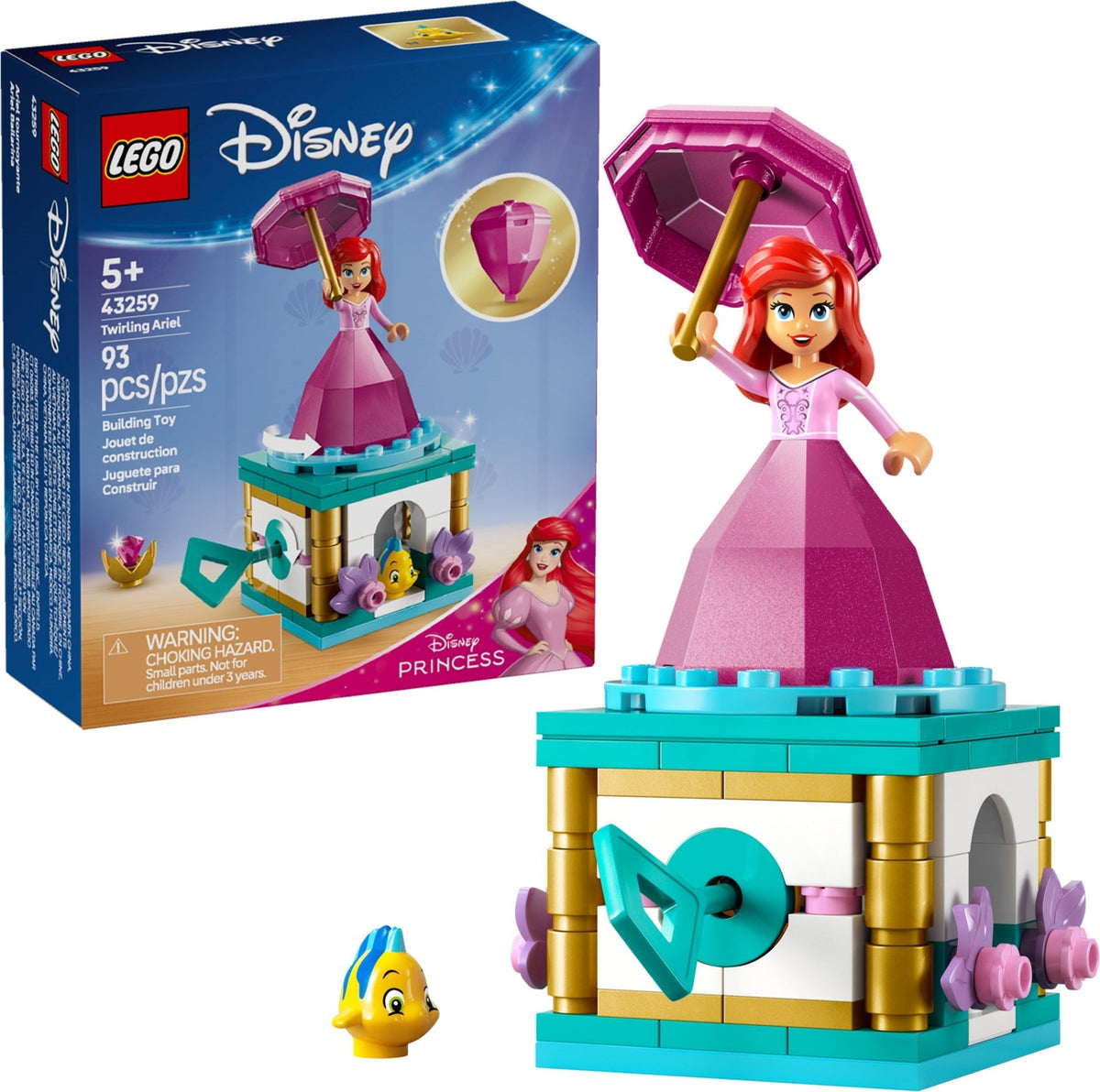 LEGO 43259 Twirling Ariel – Like New | Grade A