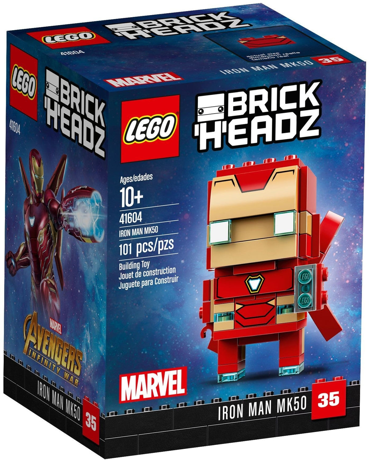 LEGO 41604 Iron Man MK50 – Comme neuf | Grade A