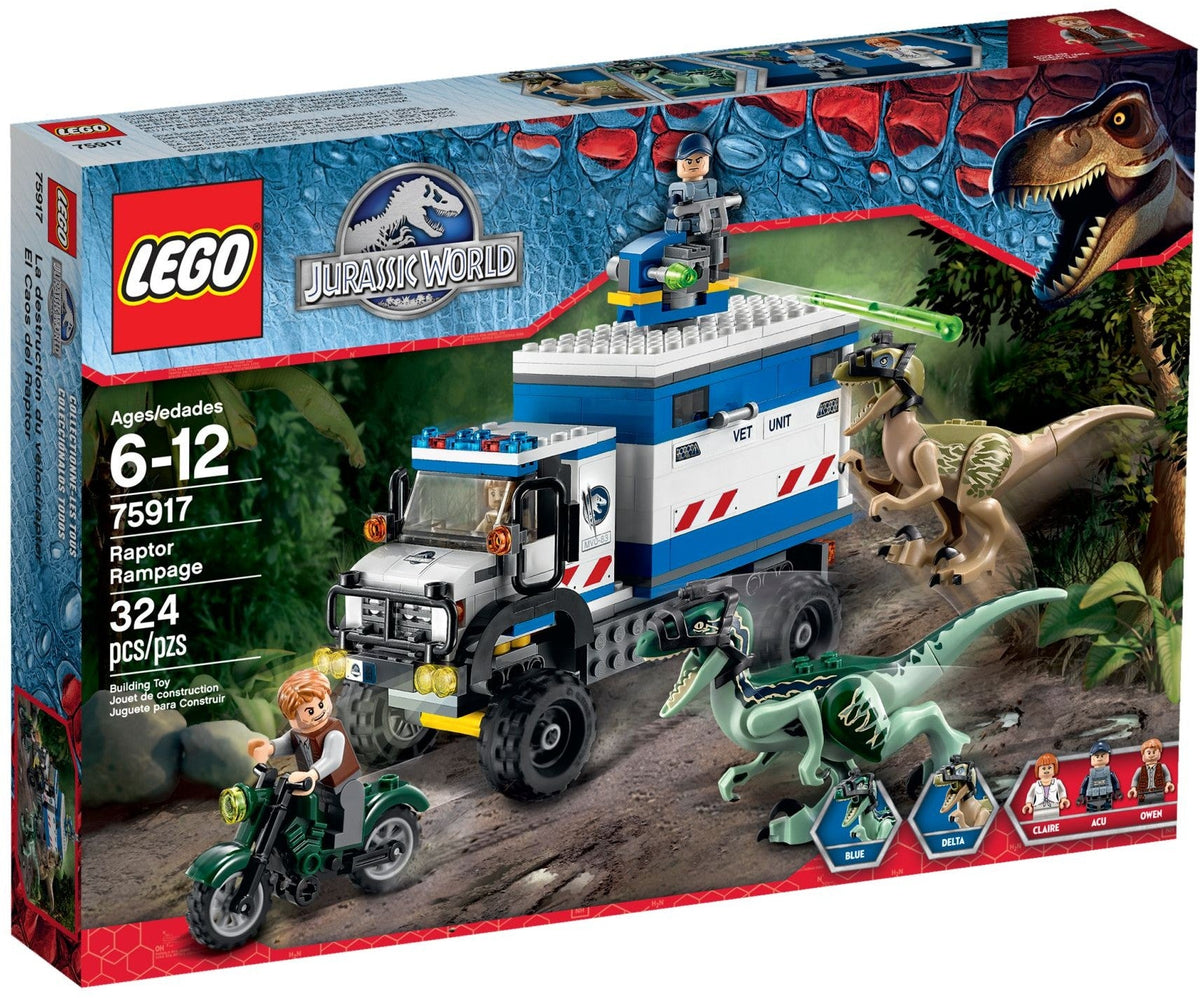 LEGO 75917 Raptor Rampage – Like New | Grade A